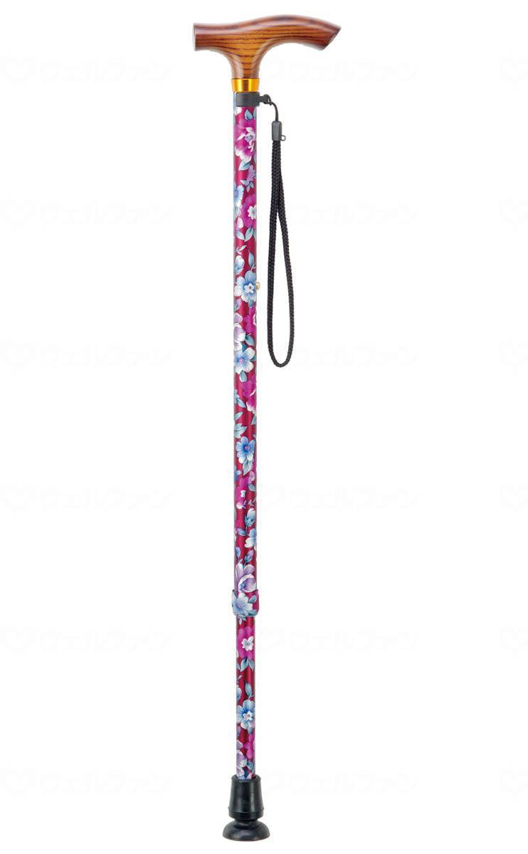 マキテックあなたの相棒Ⅱ　伸縮 赤花柄