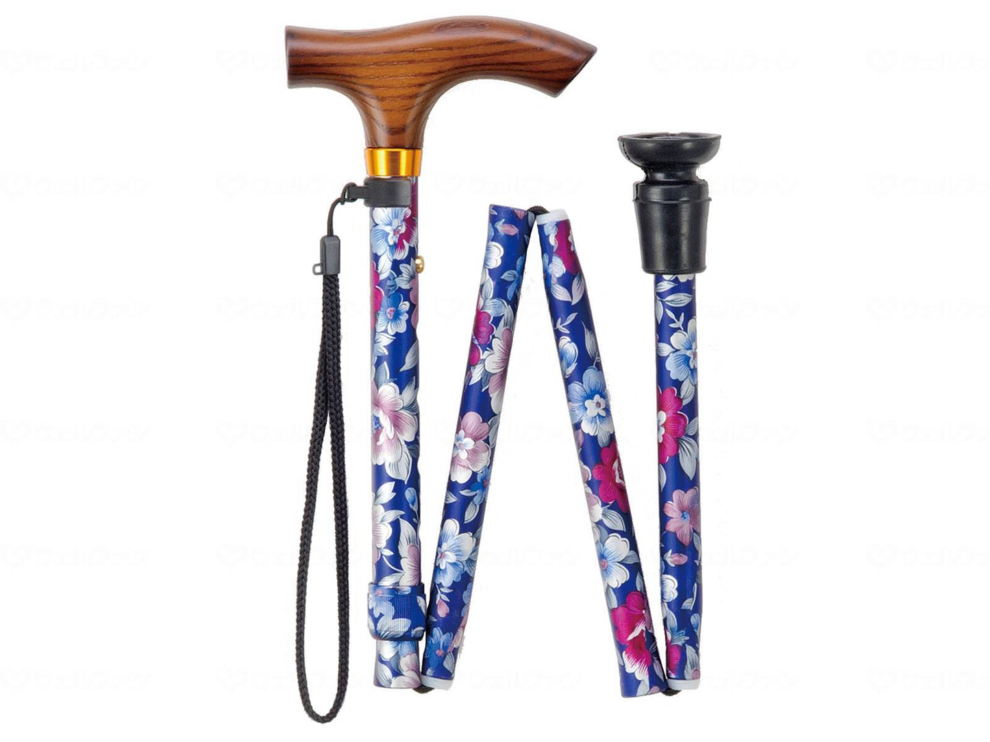 Makitech Your Partner II Folding Blue Flower Pattern