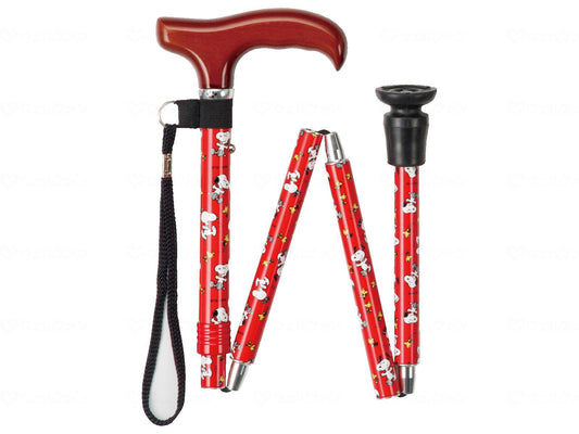 Makitex Snoopy Stick (Folding) Red