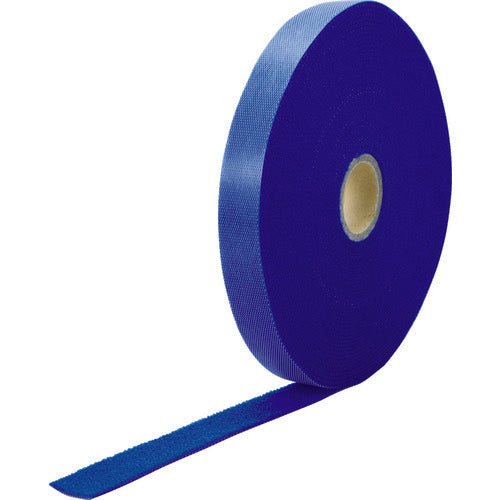 TRUSCO Magic Cable Roll Tie Width 15mm x Length 10m Blue TRMGTP-15B 1 Roll