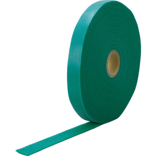 TRUSCO Magic Cable Roll Tie Width 15mm x Length 10m Green TRMGTP-15GN 1 Roll