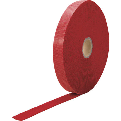 TRUSCO Magic Cable Roll Tie Width 15mm x Length 10m Red TRMGTP-15R 1 Roll
