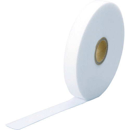 TRUSCO Magic Cable Roll Tie Width 15mm x Length 10m White TRMGTP-15W 1 Roll