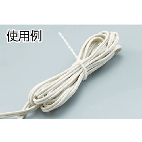 TRUSCO 매듭 타이 폭 3.0mmX273mm 최대 결속 φ75 (100개입) TRTV-280 1봉