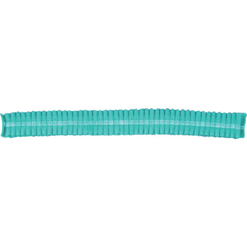 Taketora Surge Cap, Accordion Type, Green, 100 pieces, 076187, 1 box