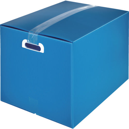 TRUSCO Cardboard Plastic Case, Set of 5, B3 Size, with Handle Holes, Blue, TDP-B3-5B, 1 S