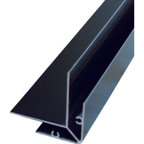 Alinco Corrugated Sheet Corner Edge (Both Sides) 2.4m Black BA173K 1 Piece