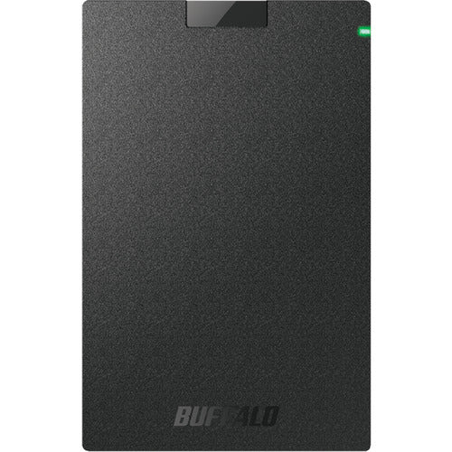 ＢＡＦＦＡＬＯ　ミニステーション　ＵＳＢ３．１（Ｇｅｎ．１）対応　ポータブルＨＤＤ　スタンダードモデル　ブラック　２ＴＢ　HD-PCG2.0U3-GBA　1 個