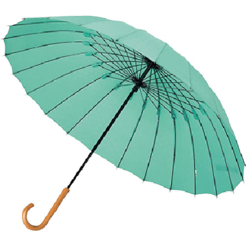 mabu ultra-lightweight 24-rib umbrella, Edo, light blue, SMV-40297, 1 unit