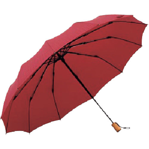 MABU 12 개 꺾어 접어 우산 에도 홍 SMV-40542 1 개