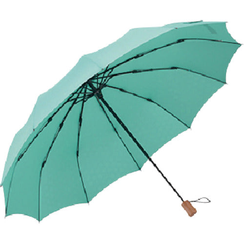 ｍａｂｕ　１２本骨折りたたみ傘　江戸　浅葱　SMV-40547　1 本