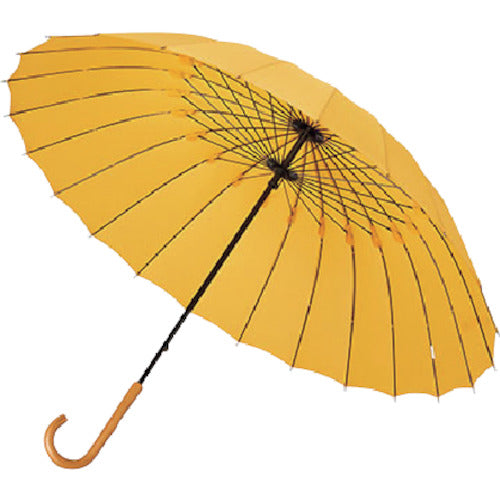 ｍａｂｕ　超軽量２４本骨傘　江戸　山吹　SMV-40298　1 本
