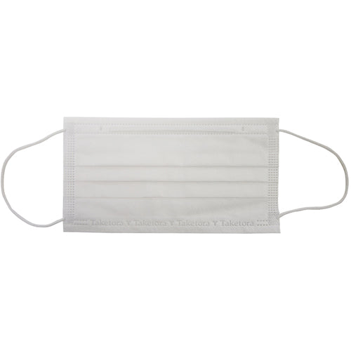 Taketora Surge Mask CP Metal Nose Bridge White 076231 1 box