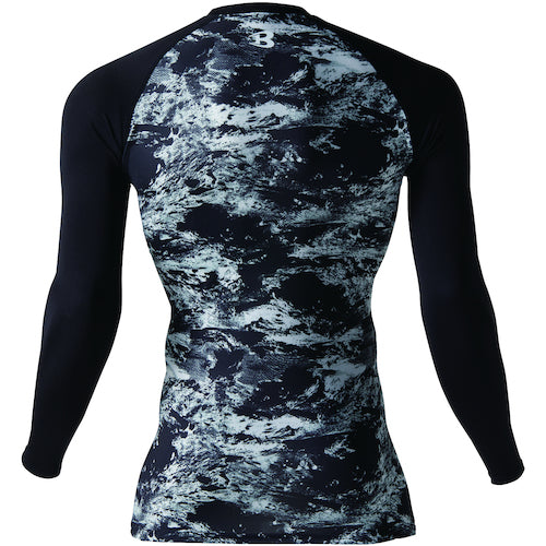 ＢＵＲＴＬＥ　長袖エアーフィット４０７０−７３−Ｓ　ブラックウッド　4070-73-S　1 着