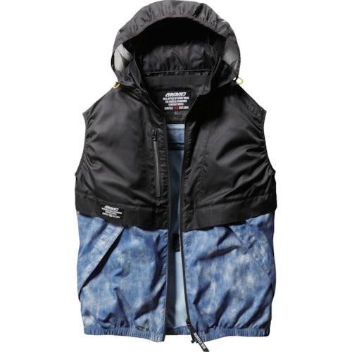 BURTLE AC 베스트 AC1174-45-XXL 인디고 AC1174-45-XXL 1 착용