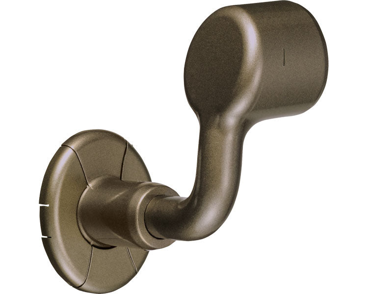 φ32 Adjustable projection end bracket with cover for left side / 040-6115 Brown BE-66LB 1 pc