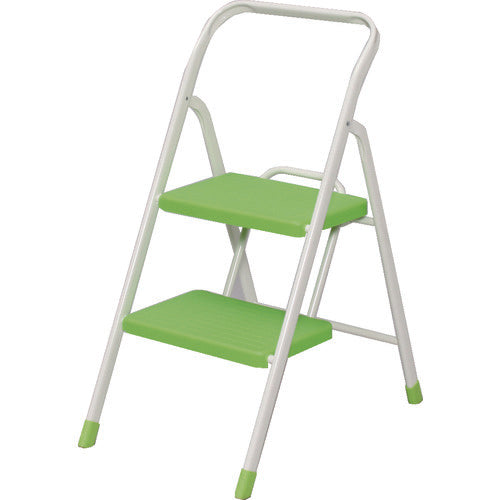 ＩＲＩＳ　２０１９９６　折りたたみステップ　ＯＳＵ−２　ライトグリーン　OSU-2-LGR　1 台