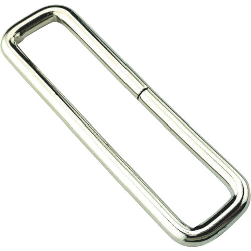 ユタカメイク　平ベルト金具　角カン　５０ｍｍ幅用　（４個入り）　JL-150　1 袋
