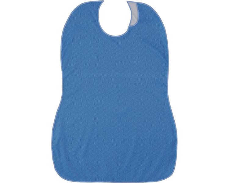 長持ちする大きなお食事エプロン / 403720　藍　1 枚
