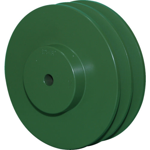 カネミツ　ＪＩＳ　Ｖプーリー呼び径１２５　Ｂ形２本掛　JIS125XB2　1 個