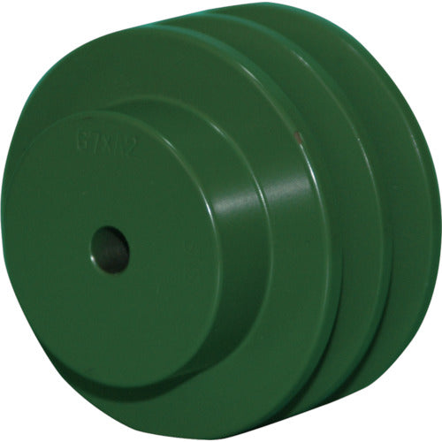 カネミツ　ＪＩＳ　Ｖプーリー呼び径６７　Ａ形２本掛　JIS67XA2　1 個