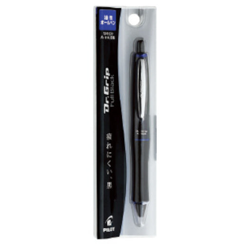 파일럿 유성 볼펜 닥터 그립 풀 블랙 블루 BDGFB-80F-L 1개