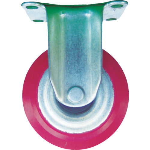 IK Steel Wheel Fixed Rubber Wheel Φ85 FD-3 1 pc