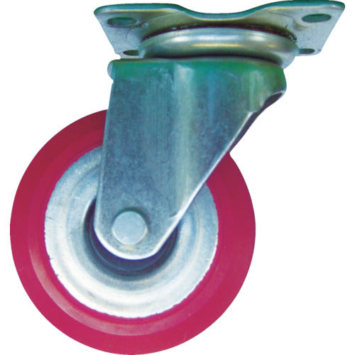 IK Steel Wheel Swivel Rubber Wheel Φ85 T-3 1 pc