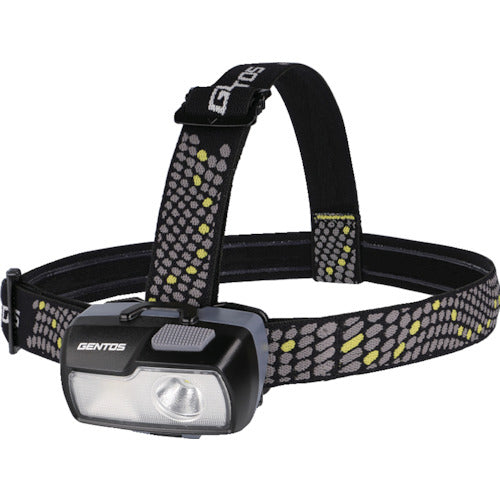 GENTOS 스팟 &amp; 와이드 빔 탑재 LED 헤드 라이트 컨브레이커 632D CB-632D 1대