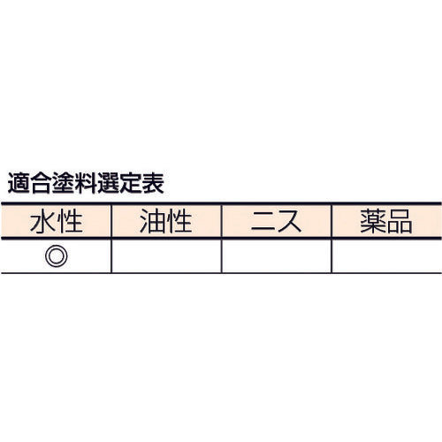 大塚　水性用刷毛　塗来　建築用　筋違　黒　２５号　1027240025　1 本