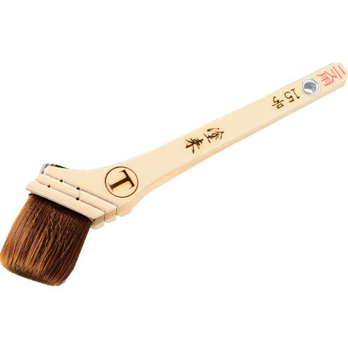 Otsuka Torai Varnish Brush, Cross Red, No. 15, 1027250015, 1 pc