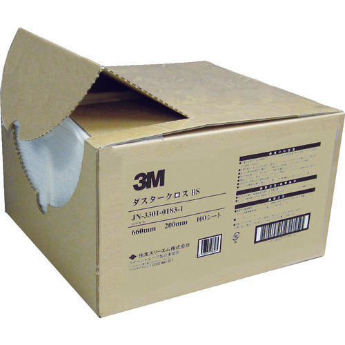 3M Duster Cloth BS 200 x 660 mm (100 sheets) D/C BS M 1 box