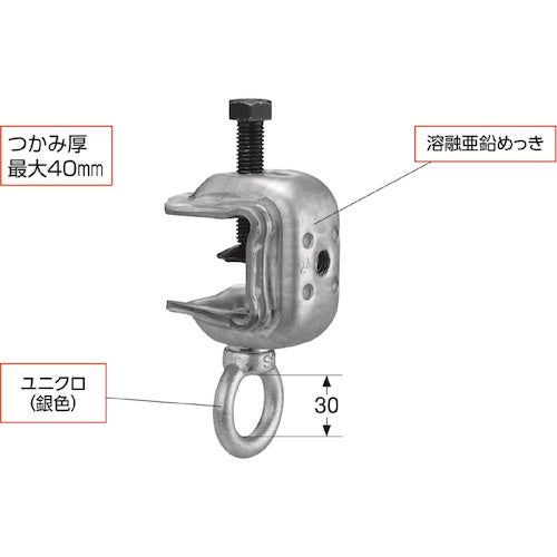 ＫＳ　ＫＳコ型クランプ５Ｃ型　1301550　1 個