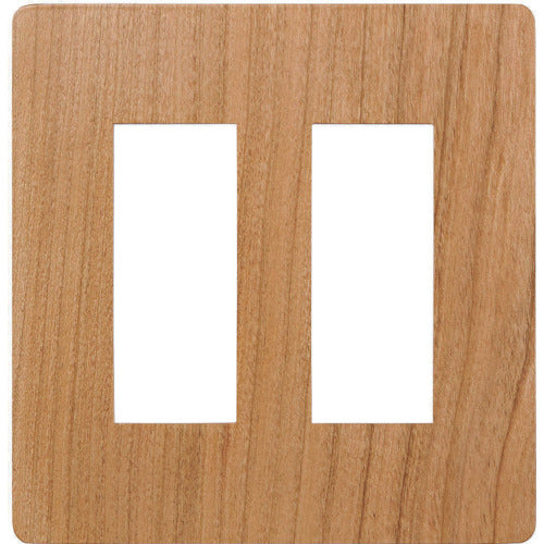 SUGATSUNE (210032246) PXP-WR02-YS 스위치 플레이트 콘센트 플레이트 (2 연속) PXP-WR02-YS 1 식