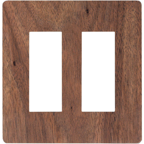 SUGATSUNE (210032248) PXP-WR02-WN 스위치 플레이트 콘센트 플레이트 (2 연속) PXP-WR02-WN 1 식