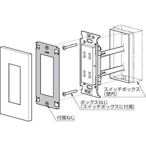 SUGATSUNE (210027212) PXP-HS01-MA Switch Plate/Outlet Plate PXP-HS01-MA 1 Set