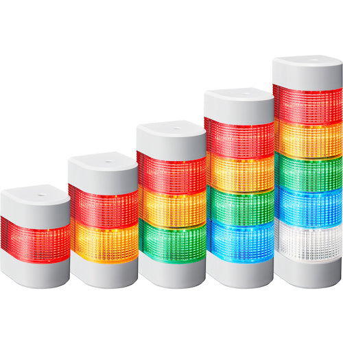 PATLITE LED wall mounted stacked signal light Signal tower Wall mount WME type WME-402D-RYGB 1 unit
