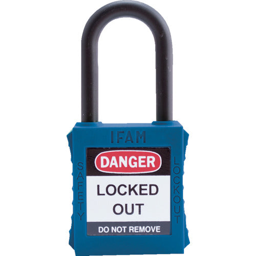 Ifam Lockout Padlock Nylon Shackle Blue 044760 1 pc