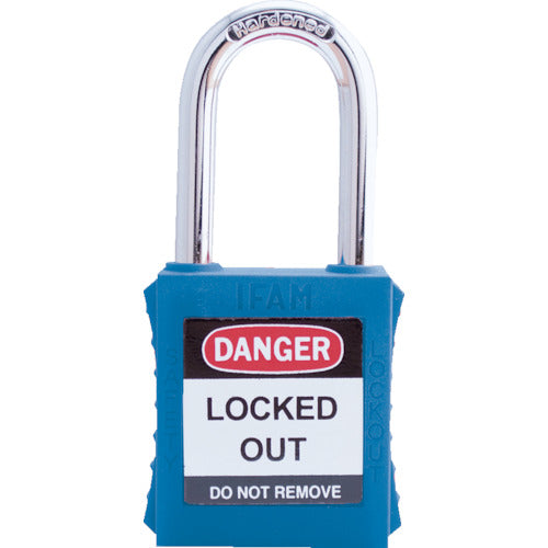 Ifam Lockout Padlock Steel Shackle Blue 044740 1 pc
