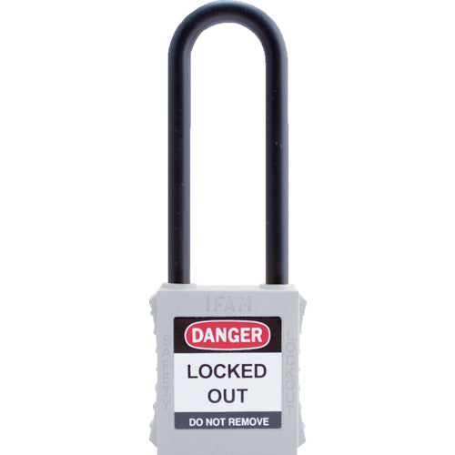 Ifam Lockout Padlock Nylon Shackle (Long Thread) White 044686 1 pc