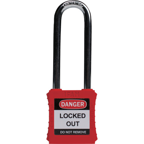 Ifam Lockout Padlock Steel Shackle (Long) Red 044706 1 pc