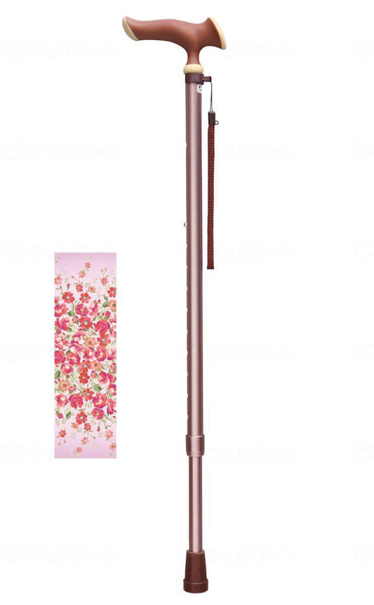 Fuji Home Karugamo Fam Stretchable S (Pattern) Pink Bouquet S