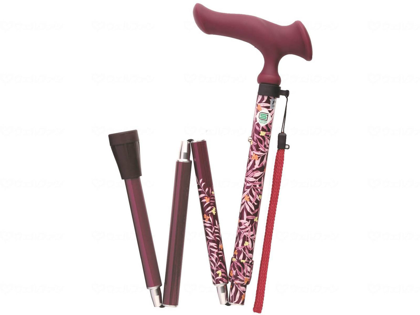 フジホームかるがもファム 折畳Ｓ（柄） ﾘｰﾌﾜｲﾝ S