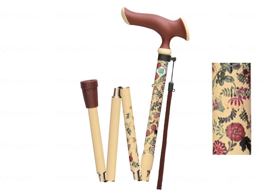 Fuji Home Karugamo Fam Folding S (Pattern) Botanical S