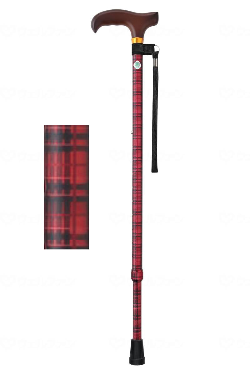 Fuji Home Basic Stretch S Check Red