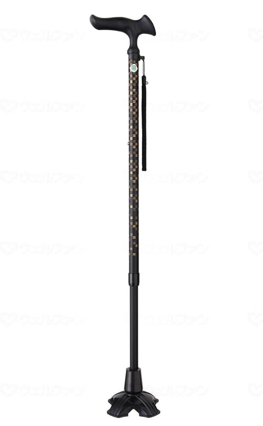 フジホームかるがもE　4点DX 伸縮S・M兼用 市松黒