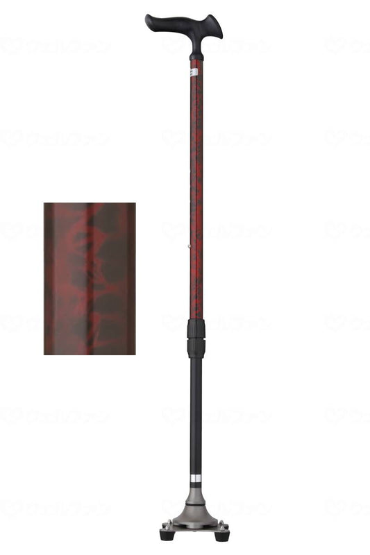 Fuji Home Karugamo 4 Point Stick Bird's Eye Red