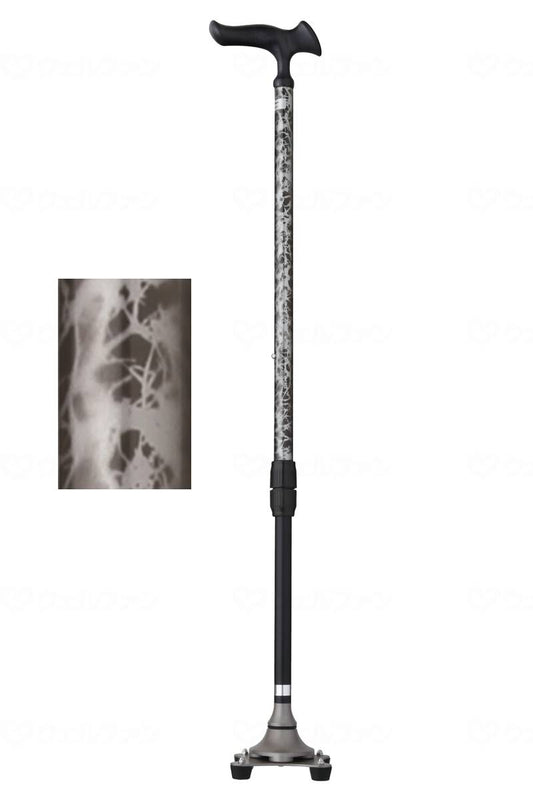 Fuji Home Karugamo 4 Point Stick Bird's Eye Silver