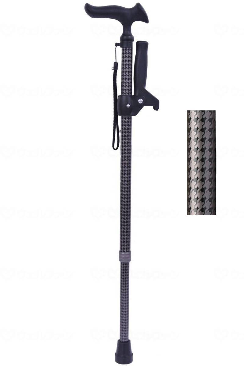 フジホームかるがもｵﾑ補助ｸﾞﾘｯﾌﾟ付 千鳥格子