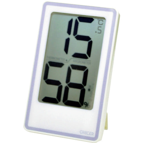 Cresel Large Character Digital Thermo-hygrometer CR-2000W 1 unit